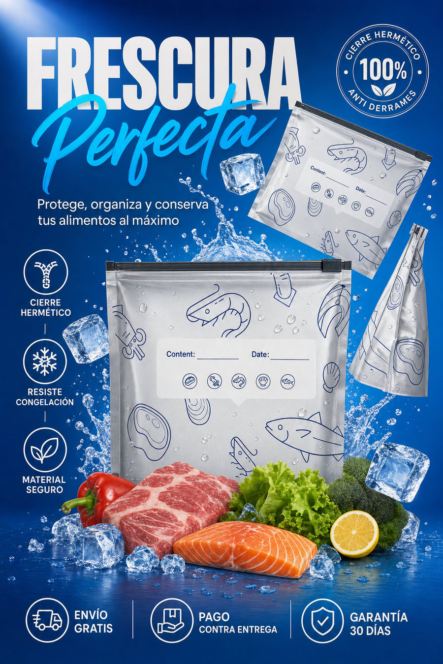 Bolsas para congelador JY-2594
