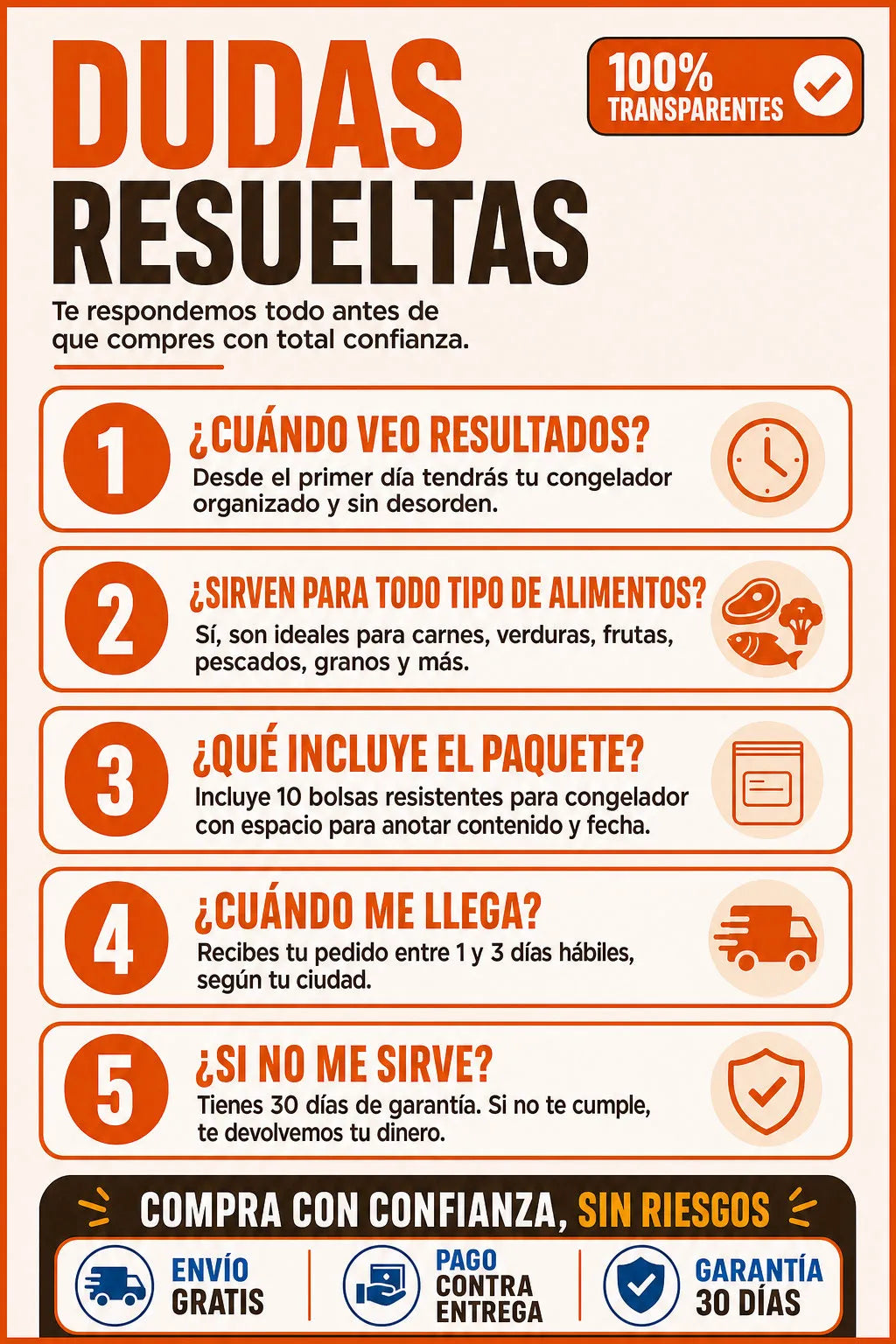 Bolsas para congelador JY-2594