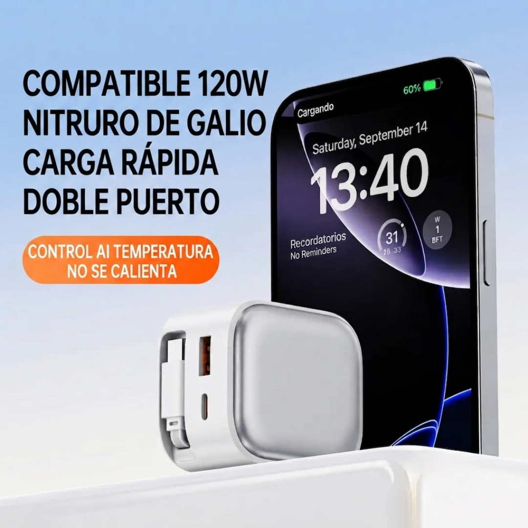 CARGADOR COMPACTO 65W DZ-028