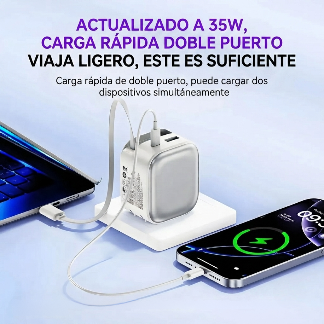 CARGADOR COMPACTO 65W DZ-028
